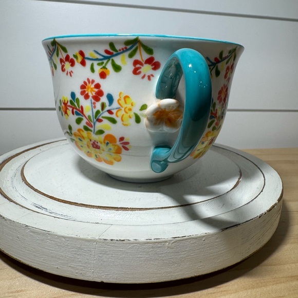 Floral Anthropologie Coffee & Tea Mug Cup - Picture 5 of 6